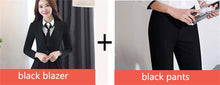 Load image into Gallery viewer, Women office suits dress suit office uniform designs women hip long sexy dress 2017 hot sale solid color single-breasted dress